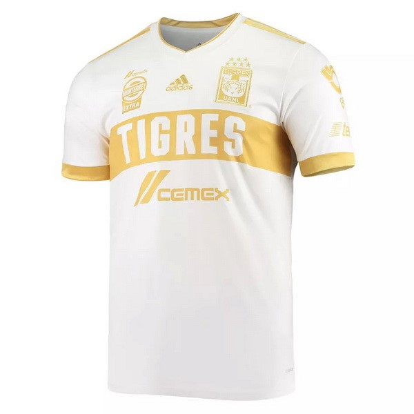 Tailandia Camiseta Tigres UANL Replica Tercera Ropa 2020/21 Blanco